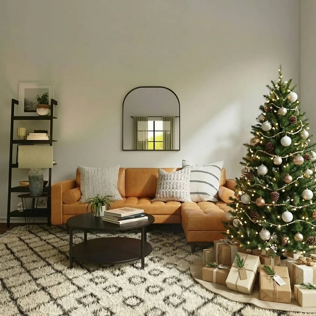 Add a Christmas tree