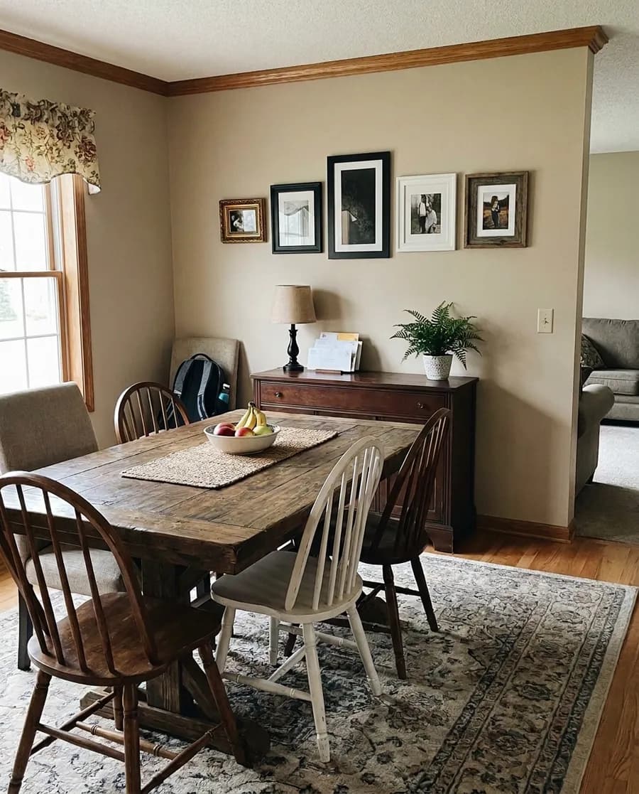 dining room after