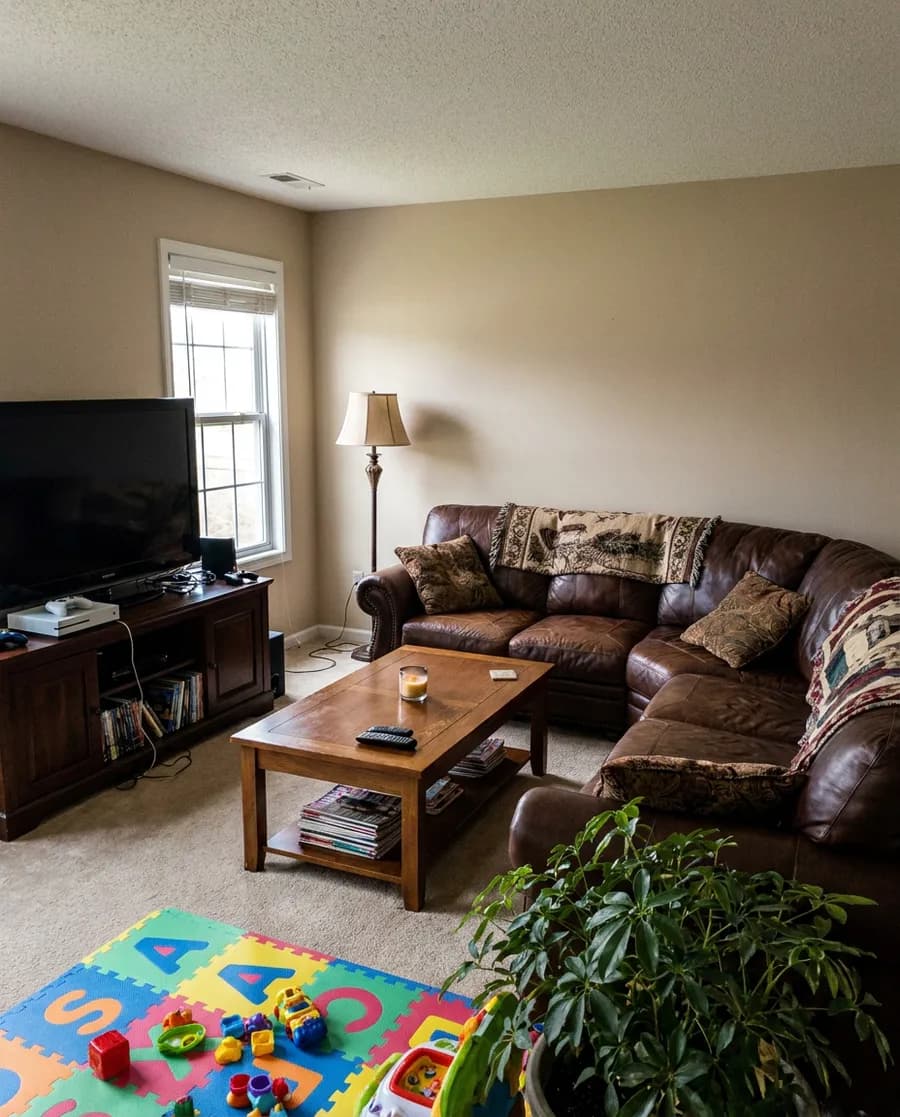 family room before